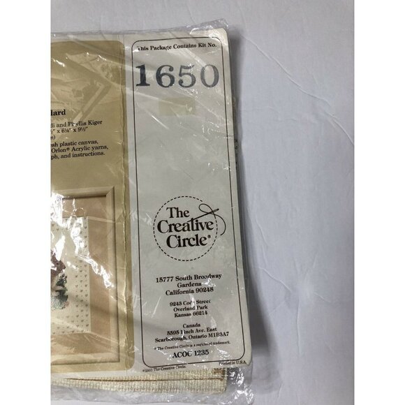 Creative Circle Primerose Patch Bunny Cross Stitch - Picture 4 of 5